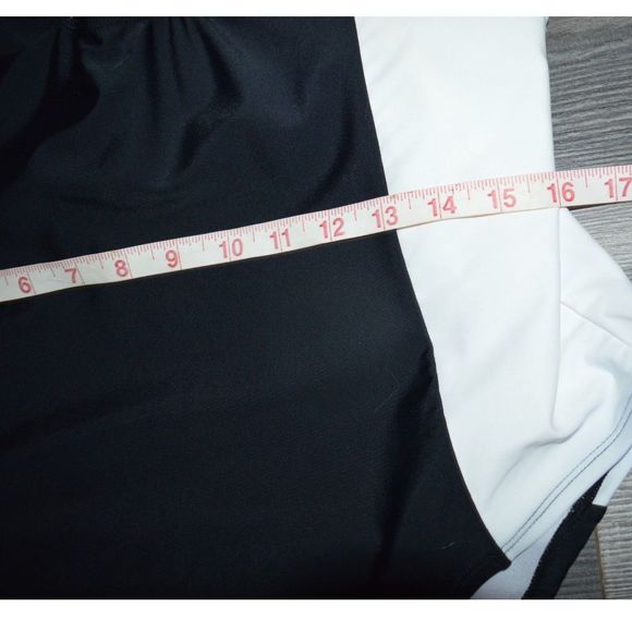 NWT Adore Me Keyhole Plus Size 4X One-Piece Swimsuit Black & White - Picture 5 of 11